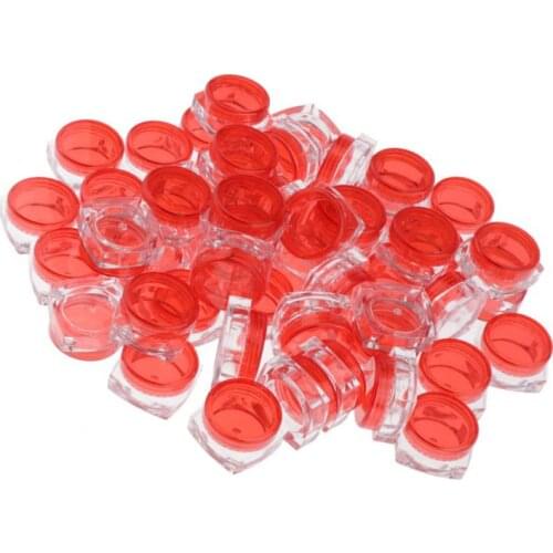 50 X 5ml Empty Plastic Cosmetic Jar Empty Jar Cream Jar Cream Jar Make