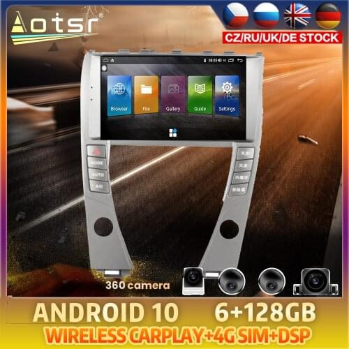 Android 10 For Lexus es 2006 2007 2008 2009 2012 Car DVD GPS Coche Navigation Auto Radio Stereo Kopf Multimedia Player HeadUnit