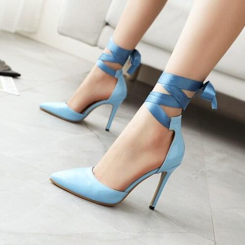2020 new High Heels Sandals Women Cross belt Strap Summer Shoes Female 11CM Heels Sexy Women Shoes Casual sandalia feminina