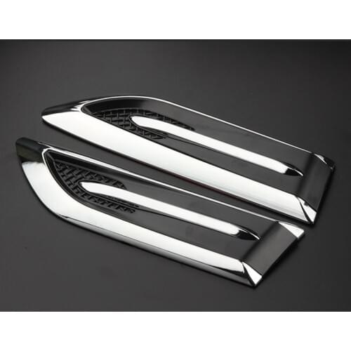 2 pcs / set ABS Chrome Finish Badge Decoration Sport for Kia Rio K2 K3 K5 K4 Cerato,Soul,Forte,Sportage R,SORENTO,Mohave,OPTIMA