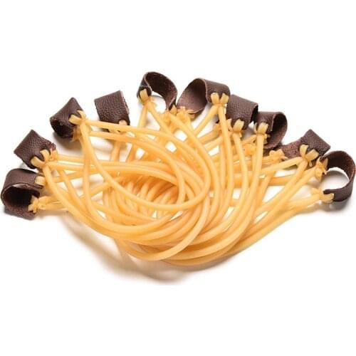 10Pcs Elastica Elastic Bungee Rubber Band For Slingshot Catapult Hunting Sling Outdoor Hunting Rubber Band for Slingshot