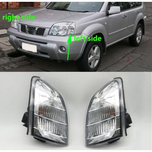 Front Bumper Corner Turn Signal Light Headlight Marker Lamp For Nissan X-Trail Xtrail T30 2001 2002 2003 2004 2005 2006