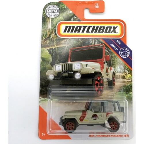 2020 Matchbox Car 1/64 JEEP WRANGLER ROLLBAR(18#) Metal Diecast Collection Alloy Model Car Toys
