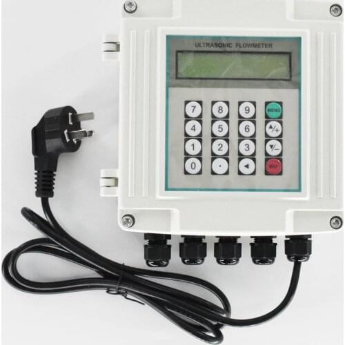 Wall mounted ULTRASONIC FLOWMETER TUF-2000SW Liquid Water clamp on flow meter DN50mm-DN700mm