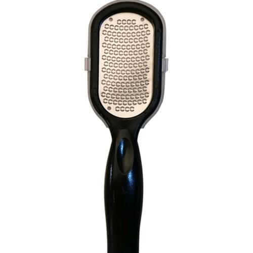 New Large Foot Rasp Scrubber Grater Dry Rough Dead Skin Callus Remover Scraper Pedicure Foot File Tools Black Color