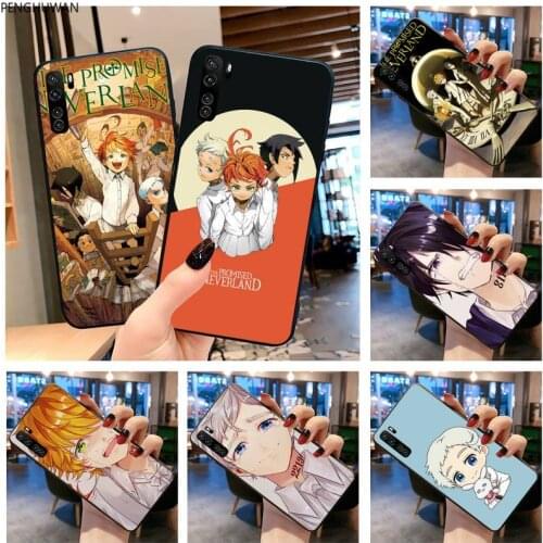 The Promised Neverland anime Phone Case for Huawei P20 P30 P40 lite E Pro Mate 30 20 Pro P Smart 2020 prime