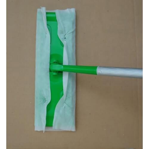 100pcs/lot Disposable Electrostatic Dust Removal Mop Paper Home Kitchen Bathroom Cleaning Cloth Replacement Mop Head Cloth