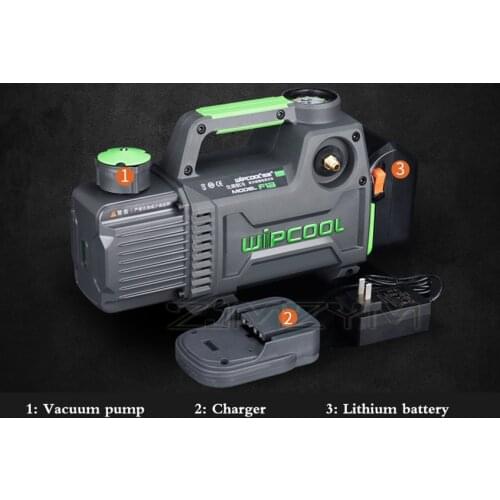 AC 220V Vacuum Pump Air Conditioning Installation and Maintenance Air Pump Experimental Suction Filter 1L/S With Lithium Battery