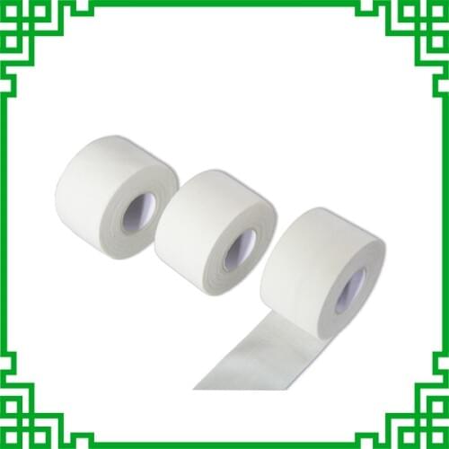 High Viscosity White Fine Cloth Medical Sports Tape Waterproof Cotton Serrated Tapes Can Be Customized