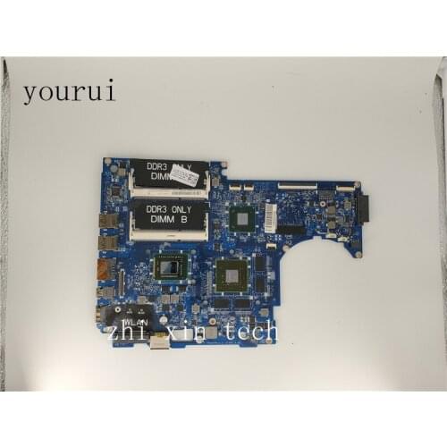 Yourui CN-01XFF3 01XFF3 1XFF3 DASS8BMBAE1 Mainboard For Dell L511Z Laptop motherboard with i7-2640m CPU DDR3 Tested ok