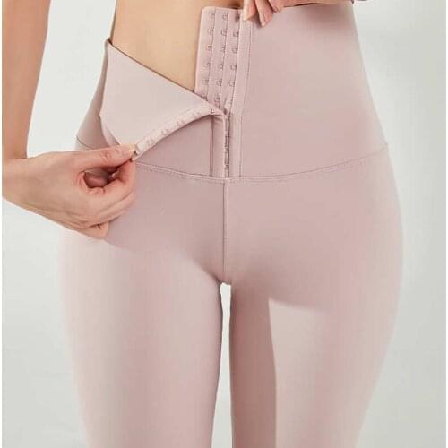 Women Long Running Pants Yoga Fitness Sports Exercise Gym Hiking High Waist Pull Abdomen Control Tight Leggings Trousers KC111