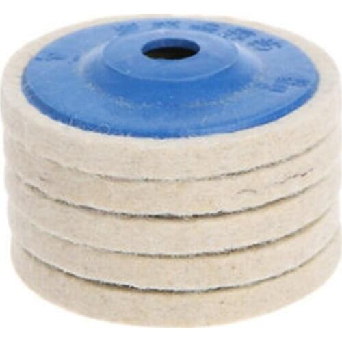 100mm 4Inch Wool Buffing Grinding Angle Grinder Wheel Felt Polishing Disc Pads