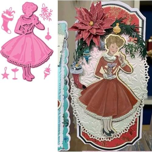 BETTYS CHRISTMAS Metal Cutting Dies Scrapbook Diary Decoration Stencil Embossing Template DIY Greeting Card Handmade 2021 NEW