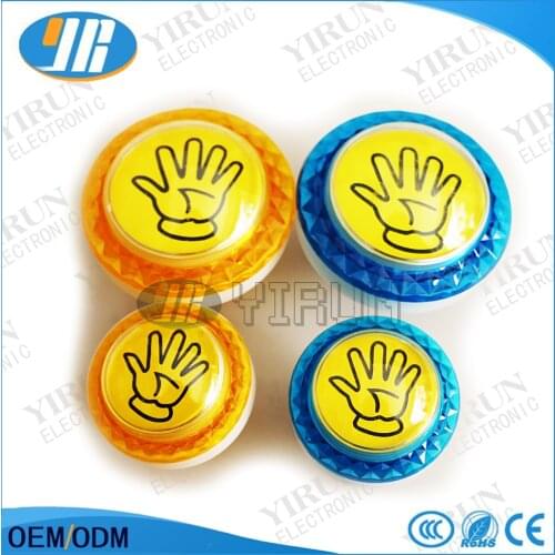 Large & small each one pcs LED Illuminated Push Button/arcade machine parts/accessories/Arcade machine/Coin operator cabinet