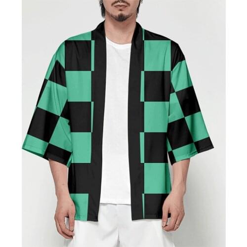 Plus Size 6XL 5XL 4XL Loose Japanese Samurai Cartoons Cardigan Women Men Harajuku Kimono Cosplay Tops Blouse Yukata Clothing