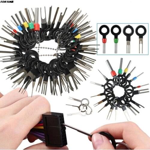 Car Terminal Removal Tools Set Automotive Electrical Wiring Crimping Connector Pin Kit For Automobiles Wire Repair Accessories