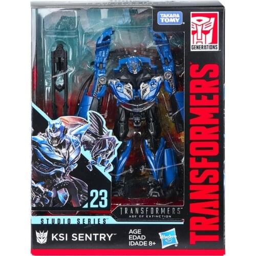 Hasbro Transformers Studio Series SS23 Deluxe Class Movie KSI Sentinel Repaint Stinger Action Toy Figures Transformer Robot