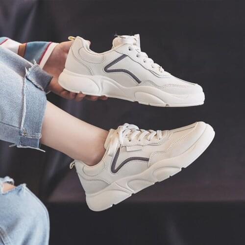 2021 Spring and Autumn New Sports Shoes Womens Shoes Korean Flat Shoes Casual Running Shoes Women Sneakers Women Shoes