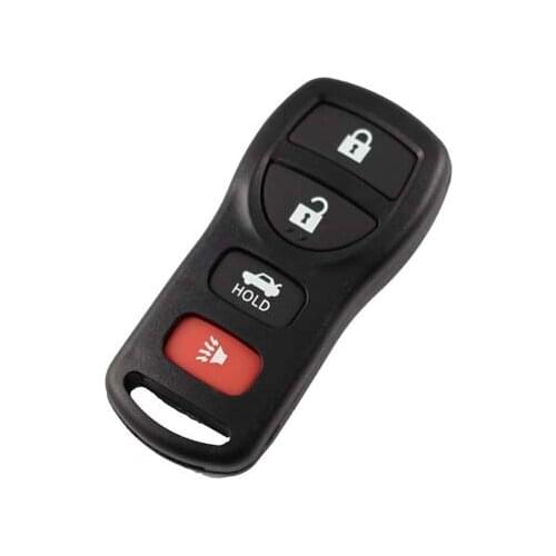 4 Buttons Replacement Remote Control Key Shell Case For Nissan Armada Sentra 350Z Altima Maxima Keyless Entry Fob Key Cover