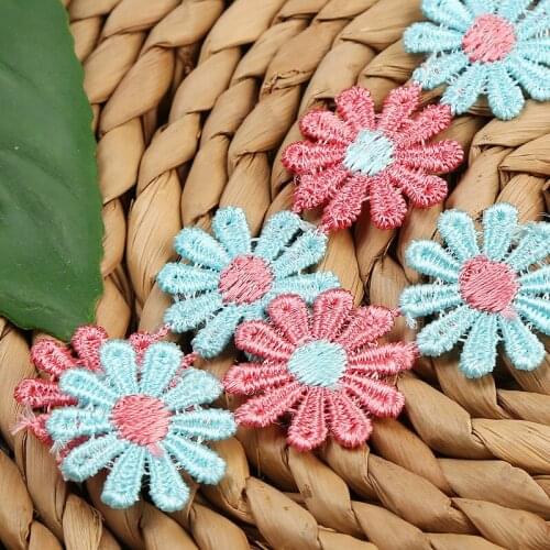 40Yards Free Shipping Quality Flower Girl Dress Water Soluble Embroidered Lace Trim Ribbon Fabric DIY Material