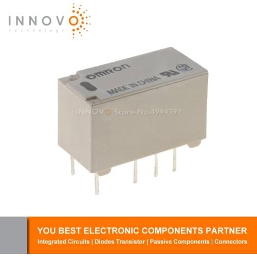 5pcs/lot G6S-2 24VDC Relay Free shipping New original