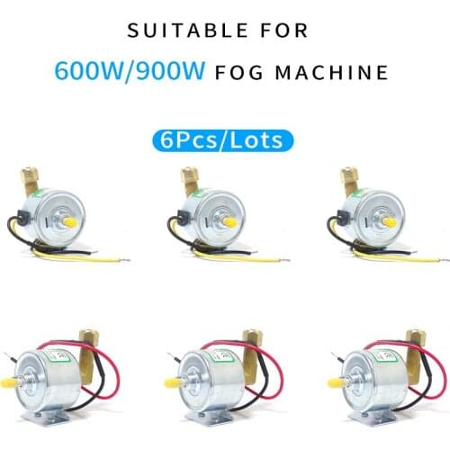 6pcs/lots 400w 600w 900w fog machine accessories sucker rod pumping plastic joint electromagnetic pump smoke machine