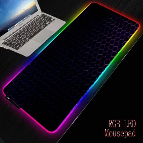 Black Wallpaper Big Gaming Mouse Pad Lockedge durable Mouse Mat for Laptop PC Keyboard Pad Desk Pad Computer Accessories