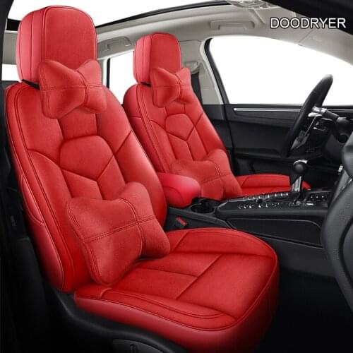 DOODRYER Custom Leather car seat cover For Opel Astra Antara Vectra Zafira Chery Tiggo 3 5 7 QQ A3 A2 A1 ARRIZO 7 5 3 M7 aut