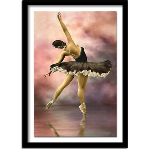 DIY ballerina 5D diamond full square home decor diamond embroidery crafts diamond painting cross stitch needlework