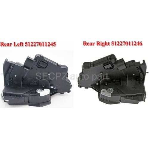 For BMW 325i 325xi 330i Set Pair of 2 Rear Integrated Door Locks Actuator 51227011245 51227011246 937-817 937-816