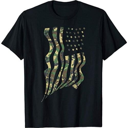DR.GESTEE Mens Camouflage T-Shirts