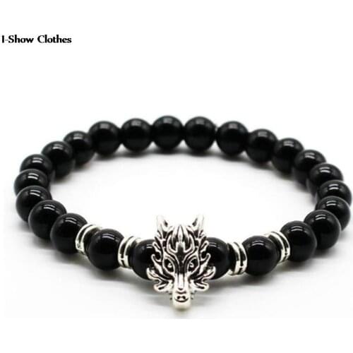 Браслеты из камней Draggme partty China At AliExpress