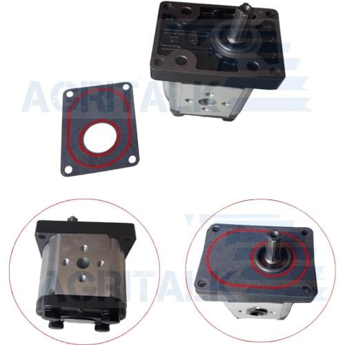 Hydraulic gear pump CBN-316 / CBN-320 for Yituo YTO tractor X454 / X504 / X550 / X554 series, part number