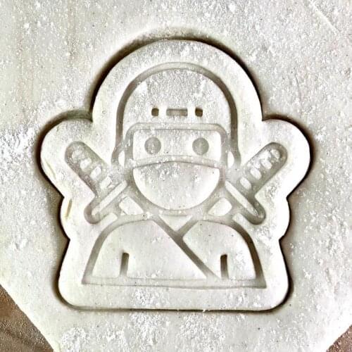 Ninja Cookie Tool Baking Set Customized Molds Parent-Child Diy Home Baking Kitchen Icing Baking Tools Cake Molds Cookie Stamp