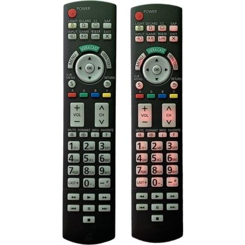 New Remote Control For Panasonic TC-P54G20 TC-P54G25 TC-P54VT25 TC-P58VT25 TC-P65VT25 Viera LED LCD HDTV TV