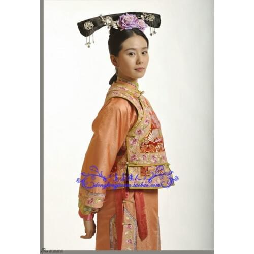New TV Play Bubujingxin Ruoxi Qing Princess Horse Riding Costume Man Minority Qizhuang Actual Product Picture