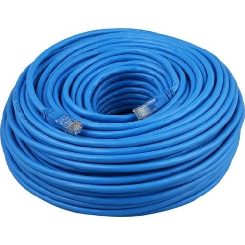 Best Flat CAT6 Ethernet 100M / 1000Mbps Patch Cable Network RJ45 PLAT In Wholesale 5M to 50MLength: 50M Cat6