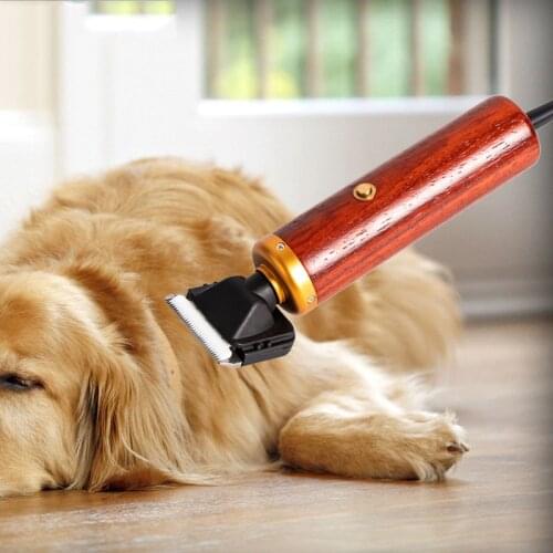 200W Professional Dog Clipper High Power Electric Scissors Pet Trimmer Grooming Cat Rabbits Mower Hair Wood Cutting Machine