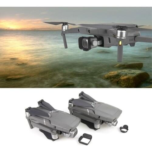 Stable Black Mavic 2 Zoom Pro Gimbal Camera Lens Hood Cover Quick Release Sun Shade Anti-glare Protector Drone Accessories parts