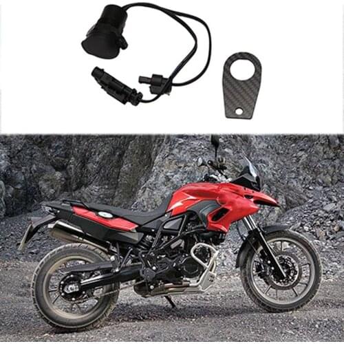 Motorcycle Dual USB Charger Power Adapter -Cigarette Lighter Socket Waterproof Plug Socket for BMW F700GS F 700 GS