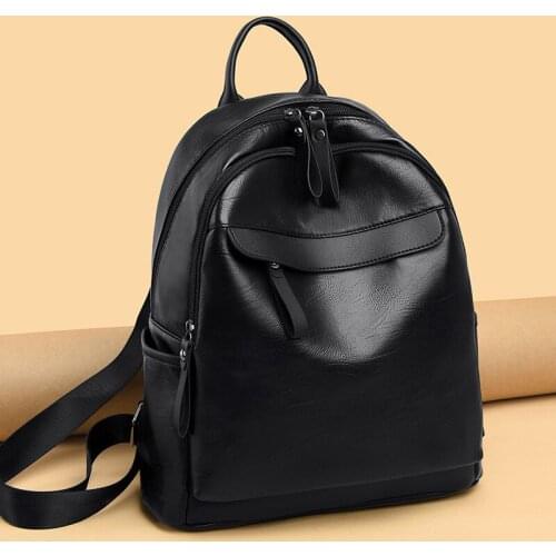 New Women High Quality Soft PU Leather Waterproof Shoulder Bags Crossbody Bag For Women Fashion Simple Rivet Handbag Travel Bag