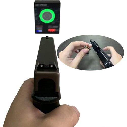 Indoor Dry Fire Target 380ACP Laser Bullet Laser Boresighter Laser Training Cartridge 9mm Laser Cartridge Tactical Red Dot Laser