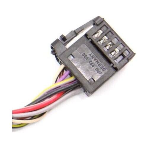 1pcs/lot 10 Pin/Way Lift Switch Seat Adjustment Plug Rearview Mirror Adjustment Connector Wiring Pigtail For VW AUDI 6R0 972 930