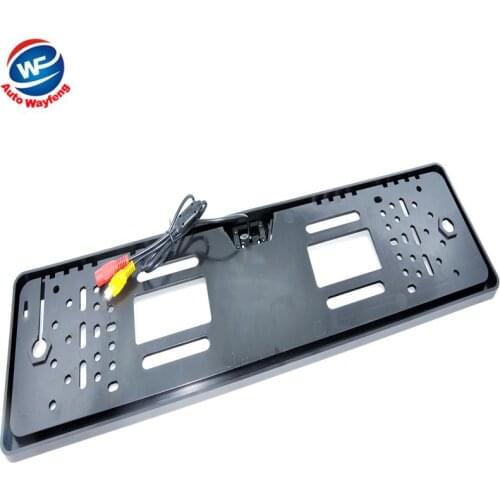 2016 Car License Plate Frame Camera Car Rear View Reverse backup Camera rearview parking System EU European Camera