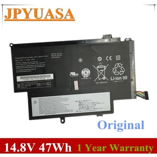 7XINbox 14.8V 47wh 45n1704 45n1705 45N1706 45N1707 Battery For Lenovo Thinkpad 12.5" S1 Yoga 20cds00800 20cds00700 20cds00500