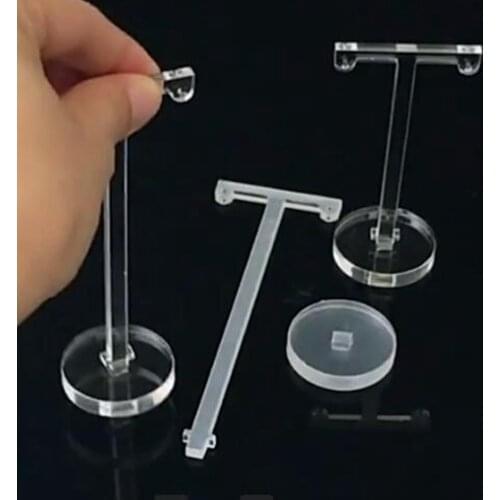 3pcs T-bar Acrylic Jewelry Display Tree Stand Organizer Earring T Stand