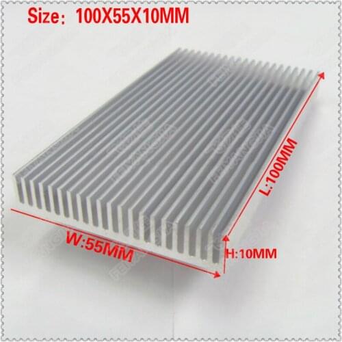 Free shipping )2Pcs electronic radiator thermal conduction heat sink chip memory radiator 100X55X10MM