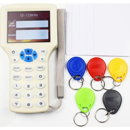 New version 300CD RFID Copier Duplicator 125KHz Key Fob NFC Reader Writer 13.56MHz Encrypted Programmer USB UID Copy Card Tag
