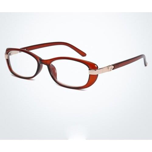New Ladies Business Reading Glasses High Quality Women Presbyopic Eyeglasses PC Full Frame Fashion Comfortable 1.0-4.0 R245
