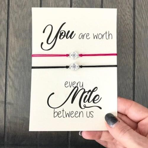 New Compass Charm Bracelets Silver Color South Compass Charm Couples Bracelets Friendship Bracelets for Women Men Love Gift